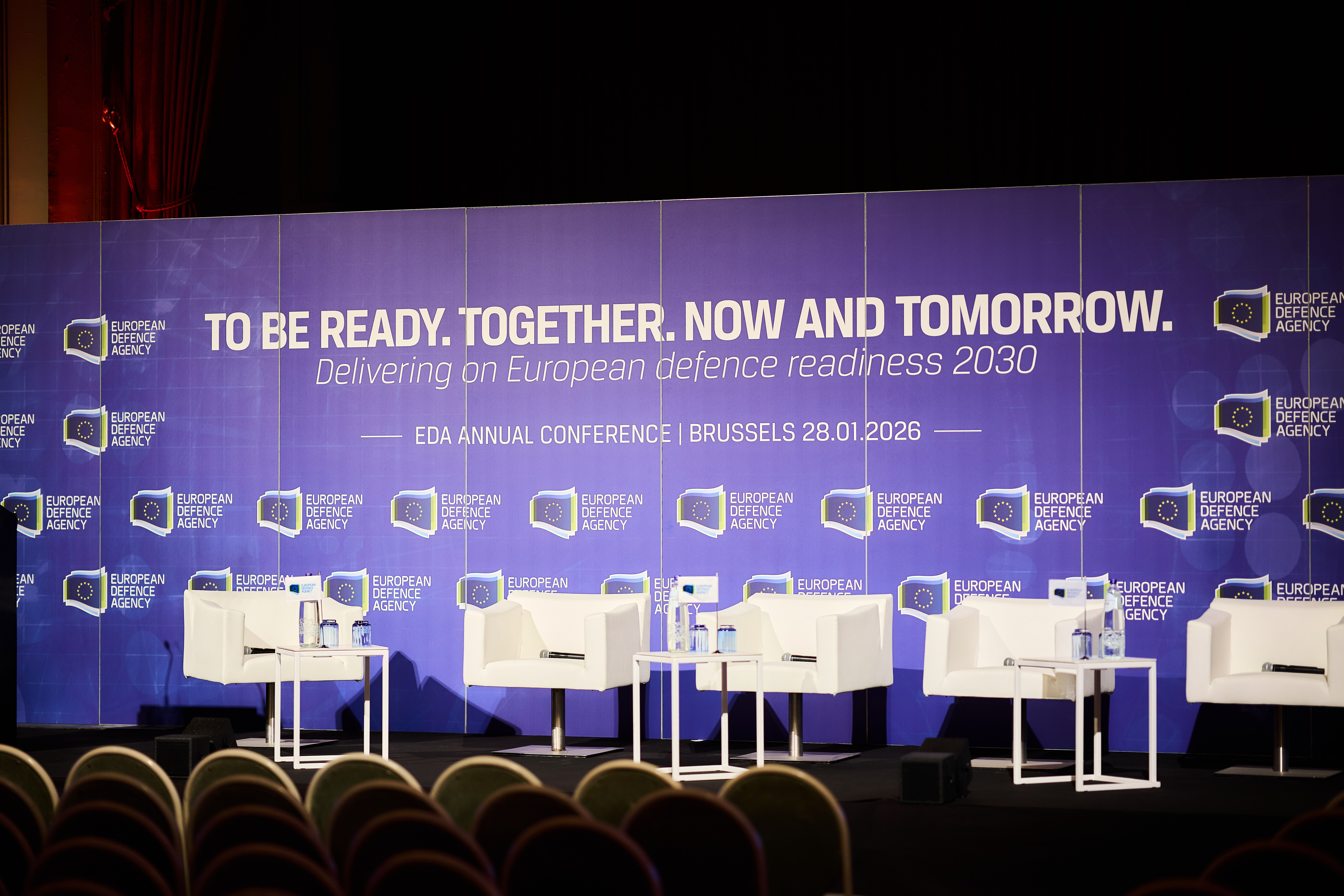 EDA Annual Conference 2026 - To be ready. Together. Now and tomorrow. Main stage