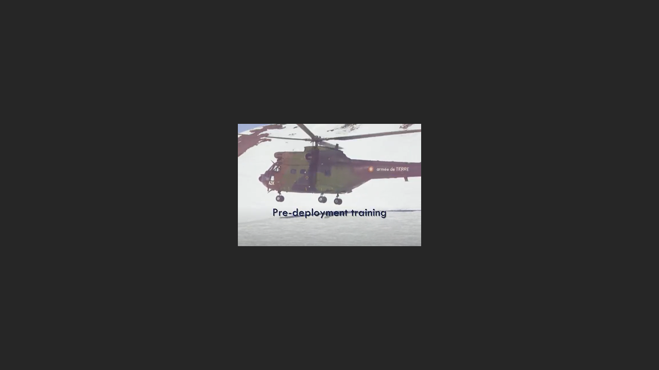 1st International HELO Mountain Exercise Gap-Tallard 2009