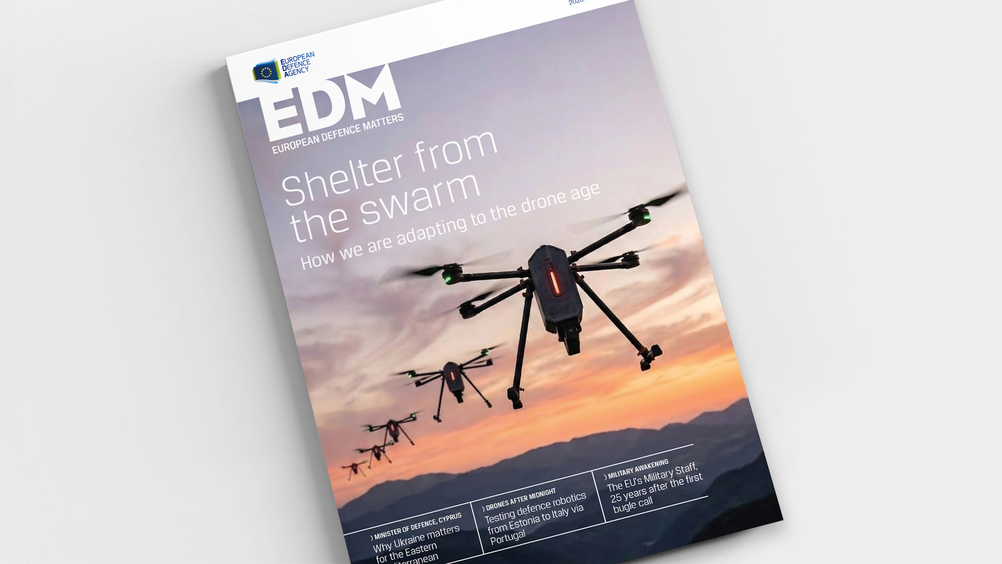 Cover page of the European Defence Matters vol. 30