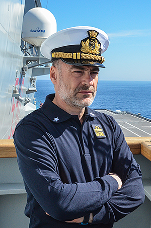 Rear Admiral Enrico Credendino Rear Admiral Enrico Credendino