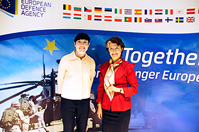 Norwegian Minister of Defence Visits EDA