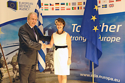 Greek Minister of National Defence visits EDA