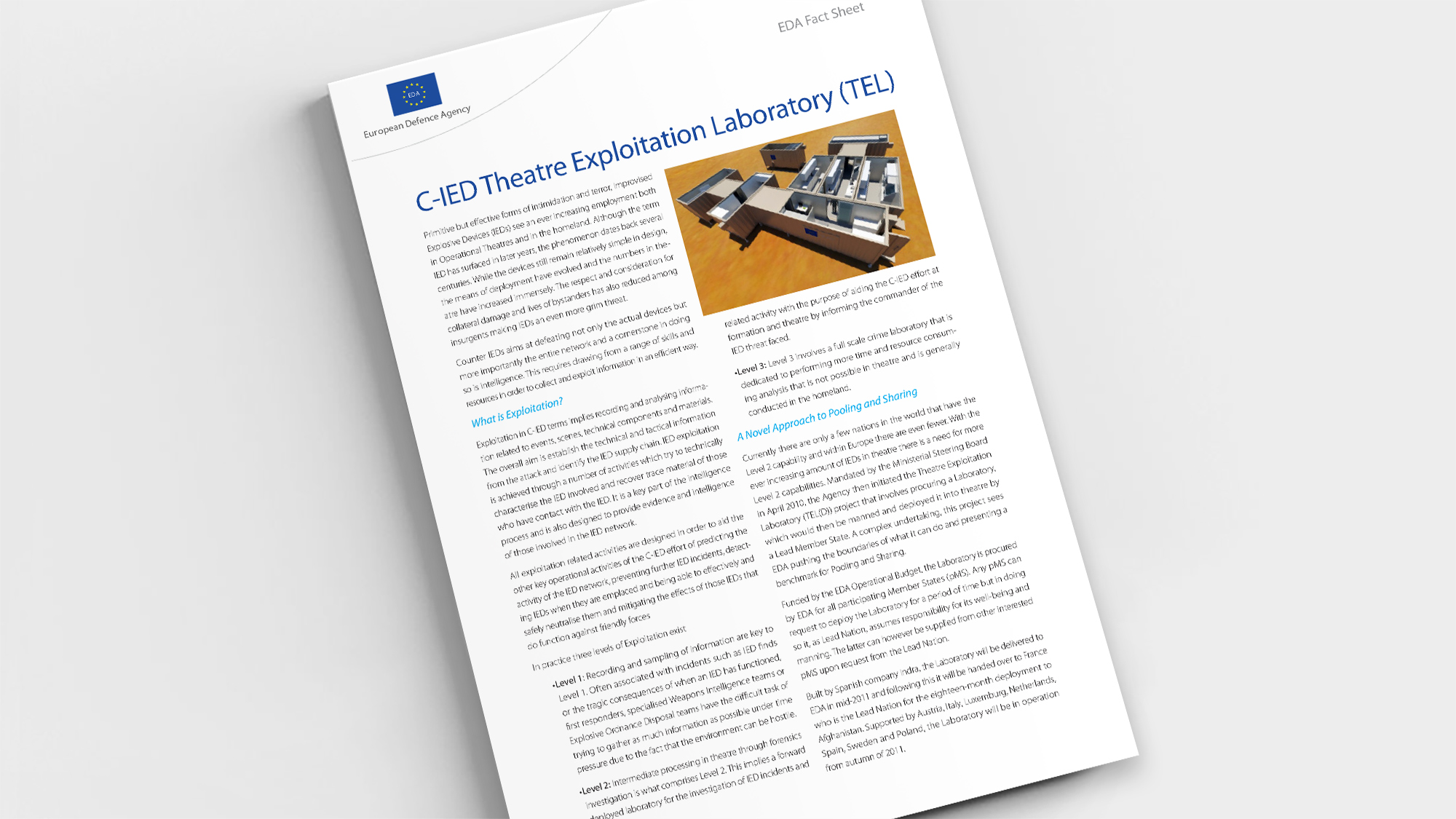 Factsheet Forensic Laboratory (TEL-D)