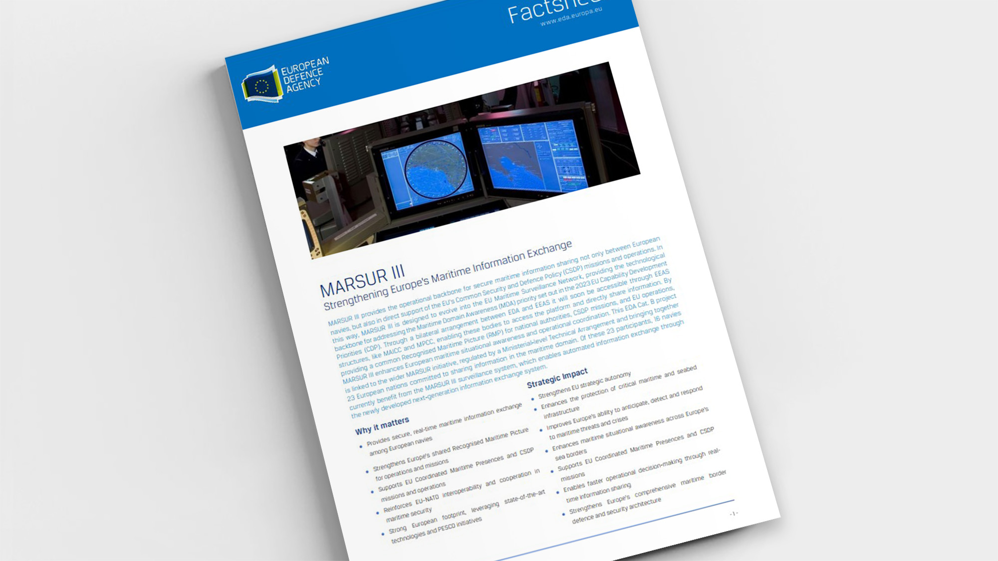 MARSUR III - Strengthening Europe